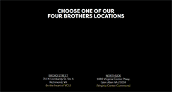 Desktop Screenshot of fourbrothersbistro.com